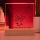 Personalized Acrylic Plaque For Couples, Custom Names, Birthday/Anniversary/Valentine's Day Gift For Him/Her