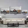 American Barn Personalized Canvas With Multi Names