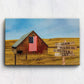 American Barn Personalized Color Canvas With Multi Names