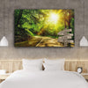 Autumn Road Color Customized Canvas With Multi Names
