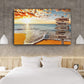 Beach Sunrise Customized Canvas With Multi Names