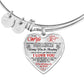"I Will Always Be There To Love You" Bracelets For Wife