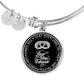 "Love You Forever" Silver Necklace With Engraving
