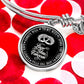 "Love You Forever" Silver Necklace With Engraving