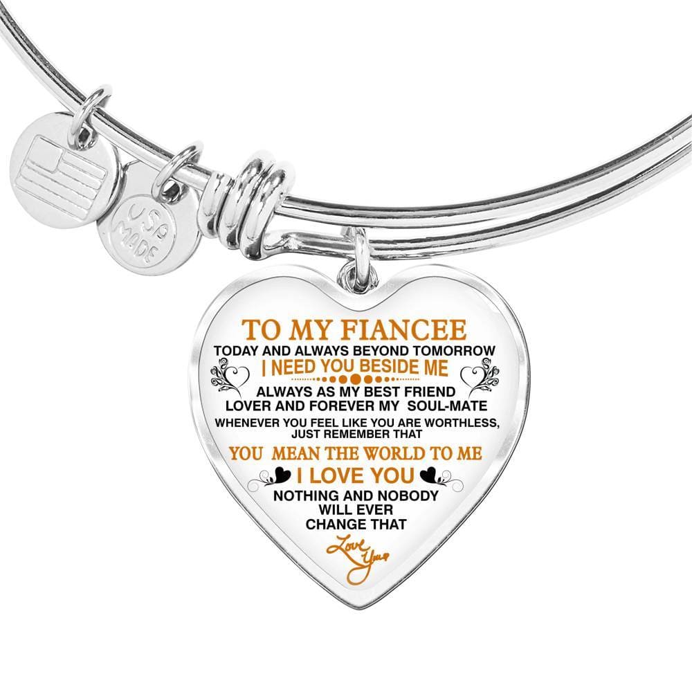 To My Fiancee "Forever My Soulmate" Valentine Gift
