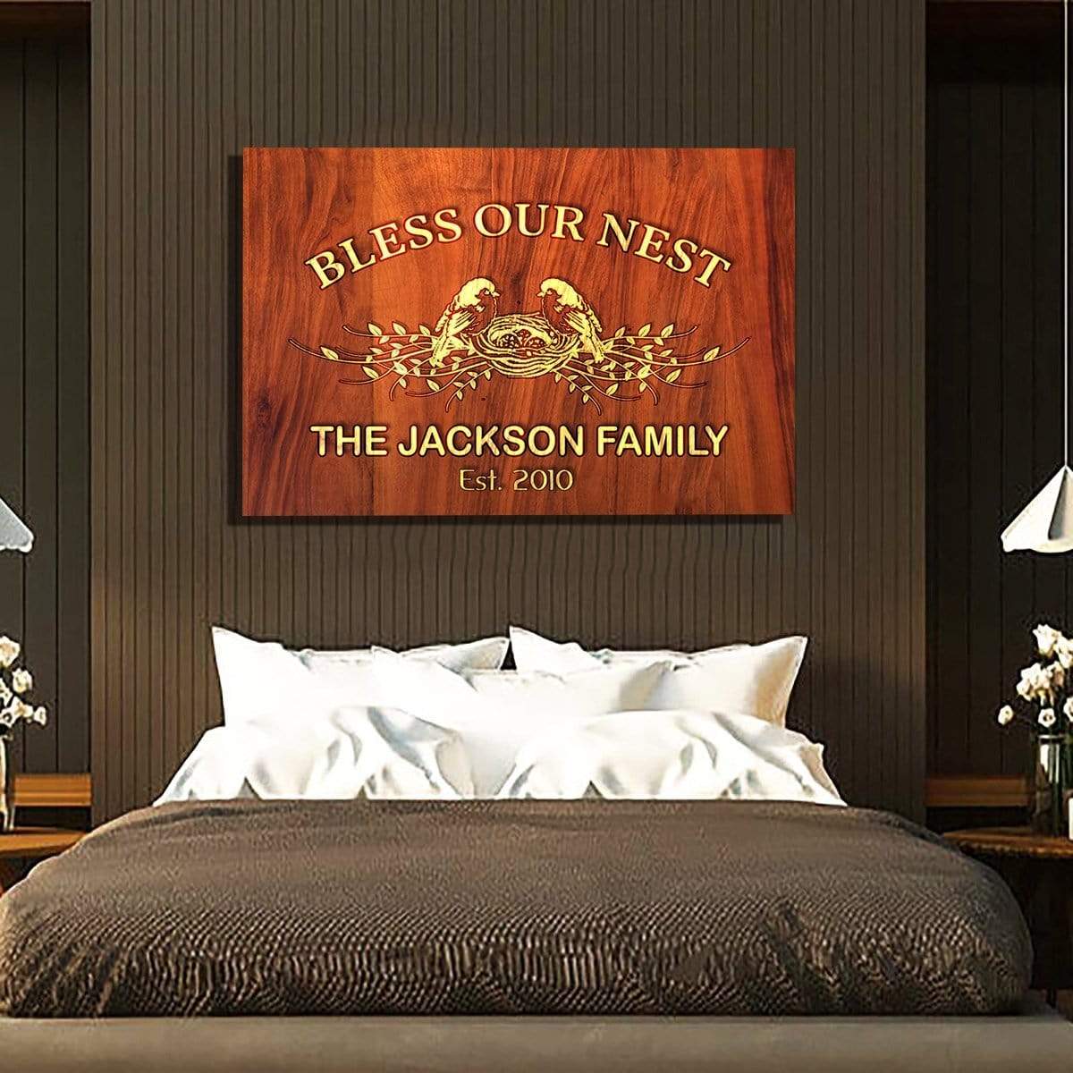 Family Wooden Customized Wall Decor