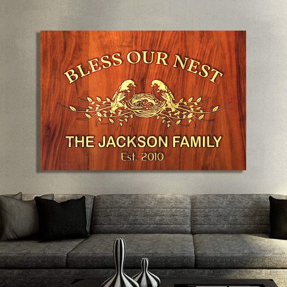 Family Wooden Customized Wall Decor