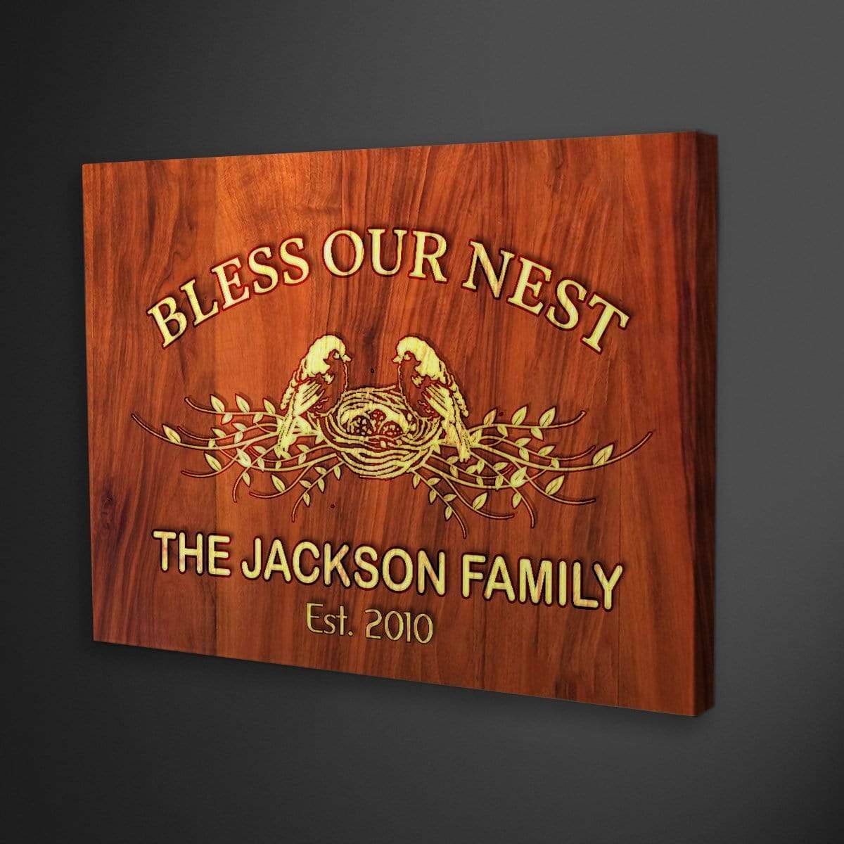Family Wooden Customized Wall Decor