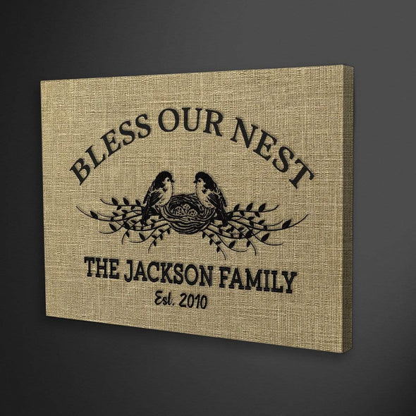 Personalized Family Wall Art -30"x20"