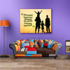 The Most Important Thing Is Family Wall Decor Canvas