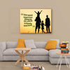 The Most Important Thing Is Family Wall Decor Canvas