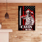 Personailzed Firefighter Canvas Art