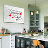 Canvas For Kitchen Seasoned With Love Wall Canvas For Kitchen