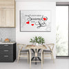 Canvas For Kitchen Seasoned With Love Wall Canvas For Kitchen