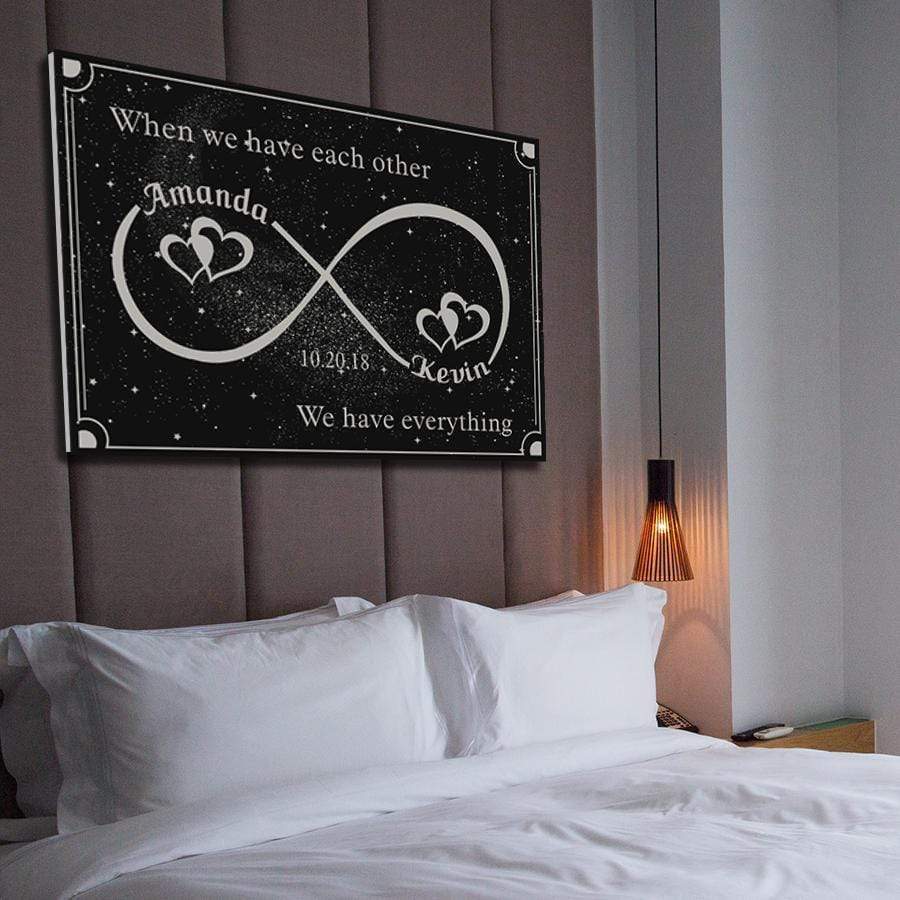 Custom Infinity Canvas Wall Art - Exclusively Made