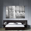 Canvas Print Forever My Love Tree Personalized Wall Art