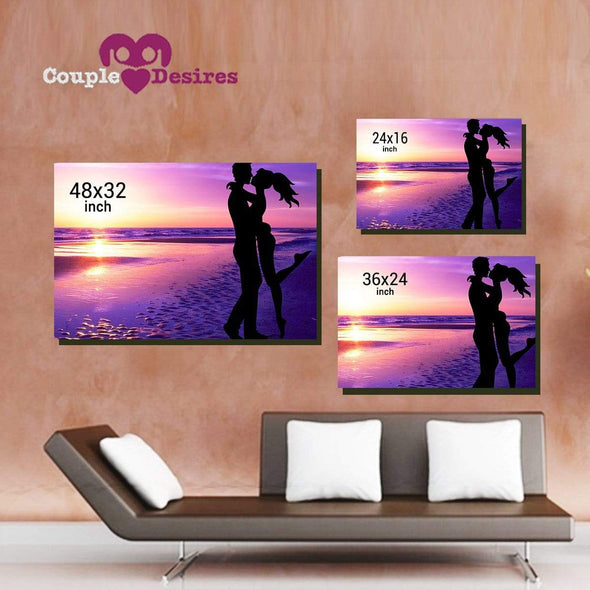 Mr & Mrs Personalized Wall Art - Ready To Hang