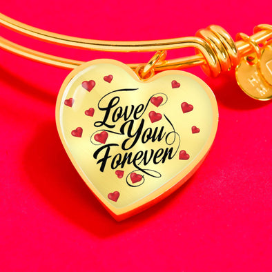 "Love You Forever" Couple Bracelets