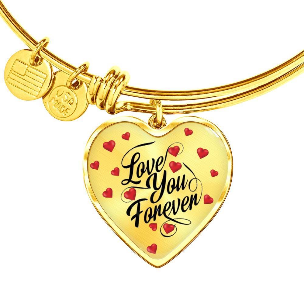 "Love You Forever" Couple Bracelets