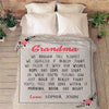 Customized Blanket Customized Blanket For Grandparents