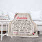 Customized Blanket Customized Blanket For Grandparents