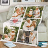 Customized Blanket World's Best Grandparents Customized Photo Blanket