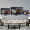 Customized Canvas City Themed Customized Canvas With Multi Names