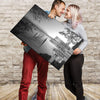 Customized Canvas Lake Dock Personalized Canvas With Multi Names