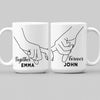 Customized Together & Forever Mugs For Couples