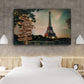 Eiffel Tower Customized Canvas With Multi Names