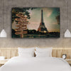 Eiffel Tower Customized Canvas With Multi Names