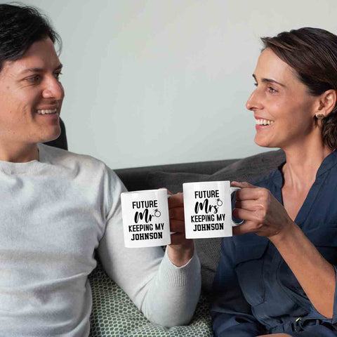 Future Mr. & Mrs. Customized Ceramic Mug For Couple