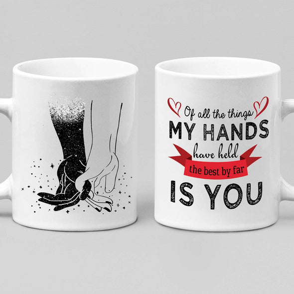 Holding Hands Couples Coffee Mug