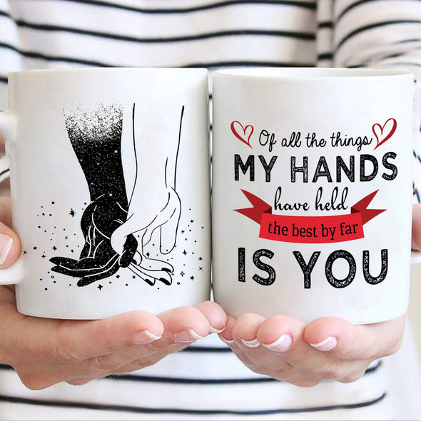 Holding Hands Couples Coffee Mug