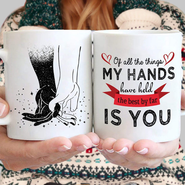 Holding Hands Couples Coffee Mug
