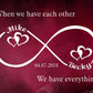 Infinity Canvas Custom Infinity Love Canvas Wallart