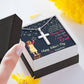 Jewelry Artisan Crafted Cross Necklace With Message Card, I Love You Dad Father's Day Necklace, Gift For Daddy
