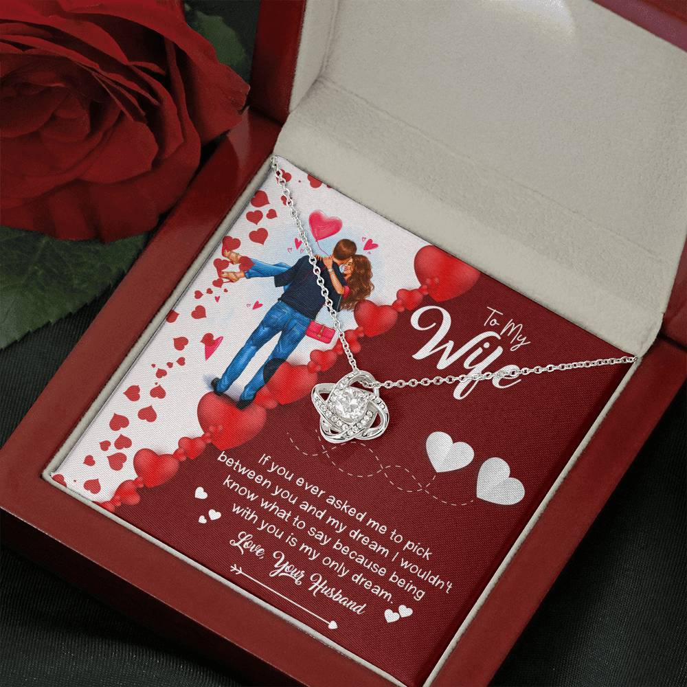 Jewelry Mahogany Style Luxury Box Being With You Is My Only Dream-Necklace