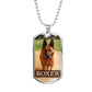 Customized Dog Image Necklace