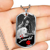 Customized Pet Name & Image Necklace