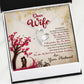 "Dear Wife You Are My Best Friend" Premium Necklace For Wife