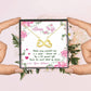 "Dear Wife You're The Secret Behind My Success" Necklace With Message Card