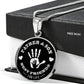 Father & Son Best Friend Silver Necklace