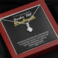 Jewelry Mahogany Style Luxury Box Forever And Always Alluring Beauty Silver Necklace