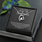 Jewelry Forever And Always Love Heart Necklace For Soulmate
