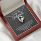 Jewelry Forever And Always Love Heart Necklace For Soulmate