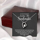 Jewelry Forever And Always Love Heart Necklace For Soulmate