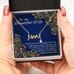 Gift For Wife This Adorable Design Spells Out The Word "love" With Love Message