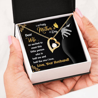 "Happy Mother's Day" Love For Baby - Message Card With Necklace