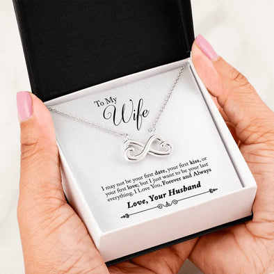 I Love You Forever And Always Custom Infinity Pendant